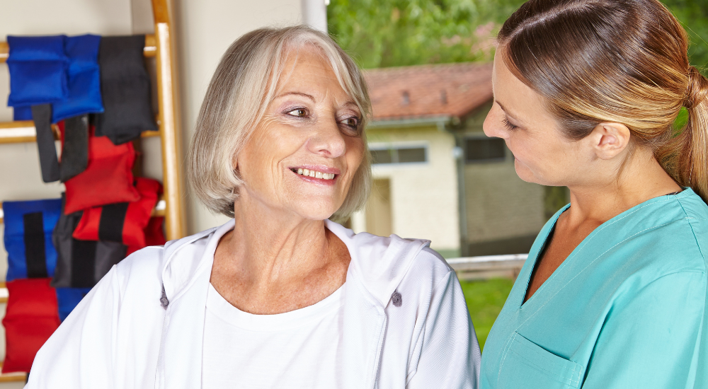 Reablement when returning home from hospital
