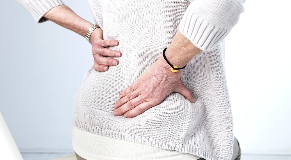 Back pain – a common problem in later life