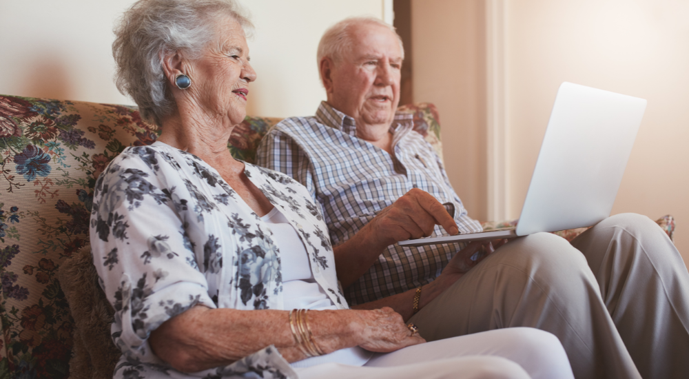 Helping older relatives to stay safe online